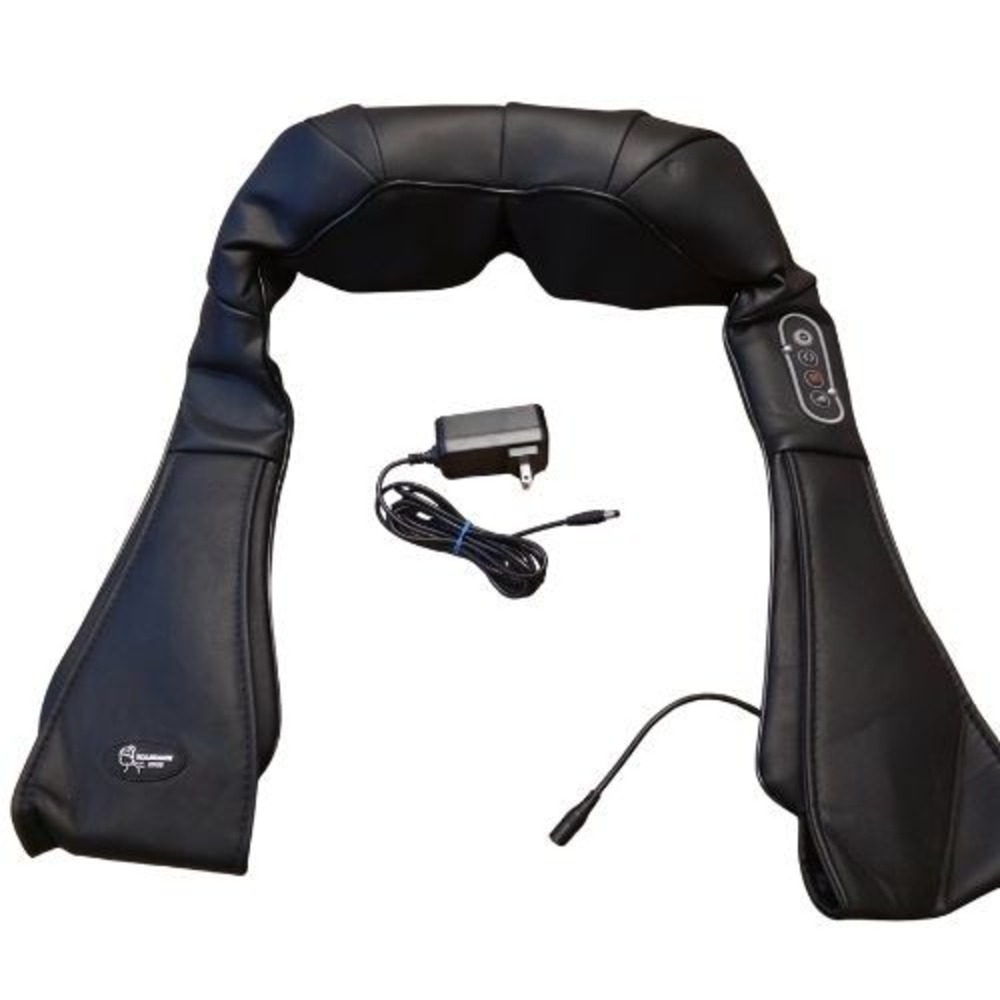 Massage 1928 CSM01 3D Rotating Neck Shoulder Massager with Heat and AC Adapter